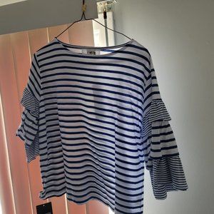 BLue striped Shirt